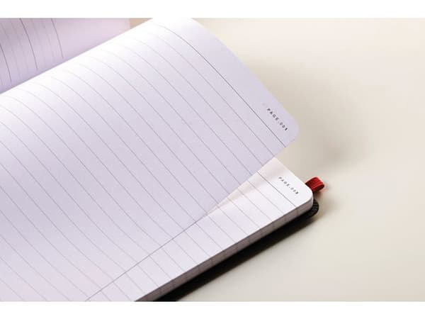 Ant.bok OXFORD A5 soft linj