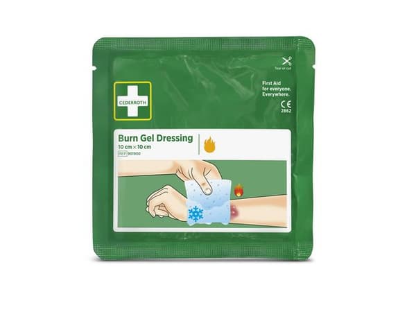 Kompress Burn Gel CEDERROTH 10x10cm 2/fp