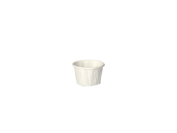 Dressingbägare 35ml vit 250/fp
