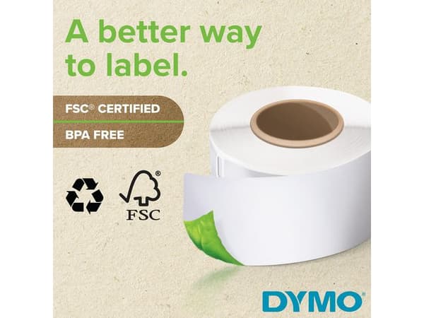 Etikett DYMO LW 28x89mm 130/fp