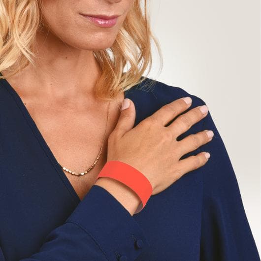 Armband AVERY 256x19mm num. röd 500/fp