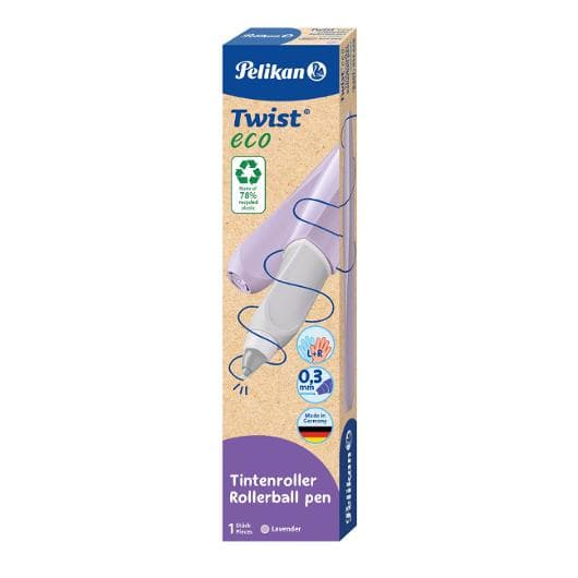 Bläckkulpenna Pelikan Twist lila 1mm blå