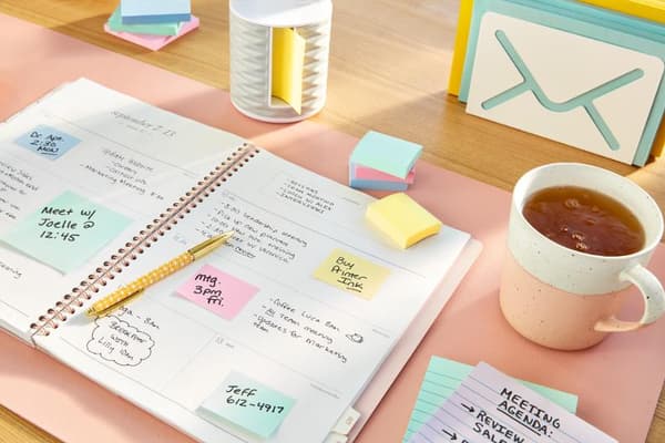 Notes POST-IT 100% recy 76x76 gul 16/fp