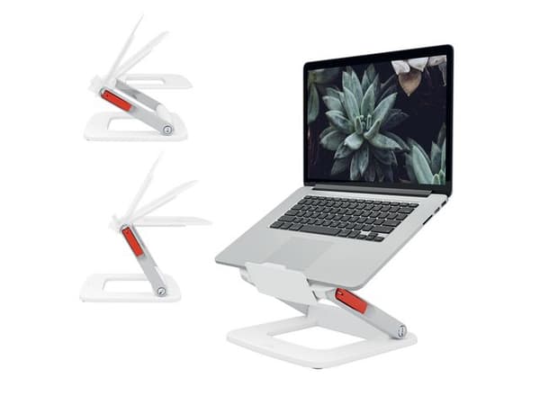 Laptopstativ LEITZ Ergo justerbart vit