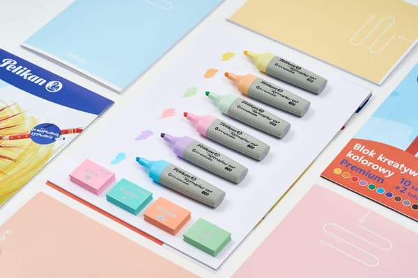 Överstrykning Pelikan pastell 6/fp