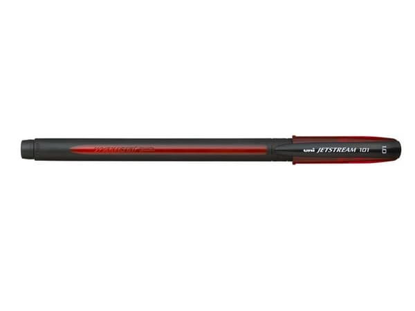 Bläckkulpenna UNI SX-101 Jetstream svart 12st