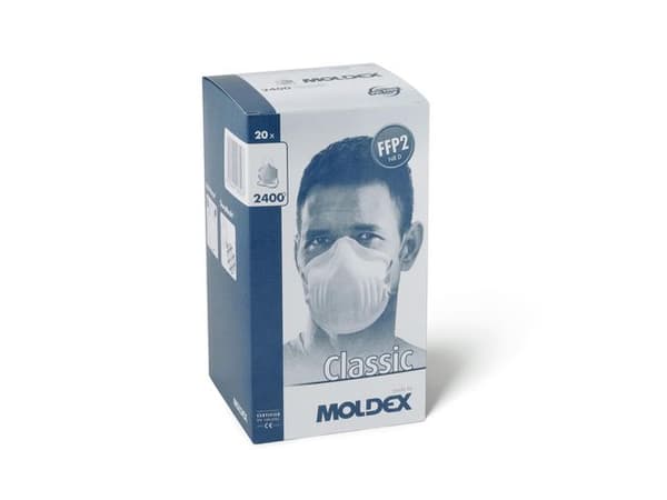 Andningsskydd MOLDEX 2400 FFP2 20/fp