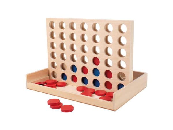 Spel 4 i rad träspel