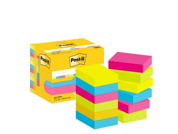 Notes POST-IT Energetic 38x51mm 12st