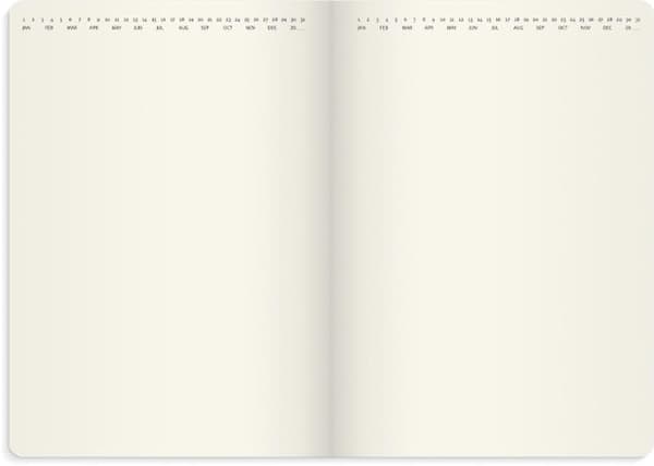Kalender Agency Forma Deluxe 2027 svart