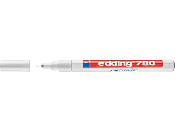Märkpenna EDDING 780 vit