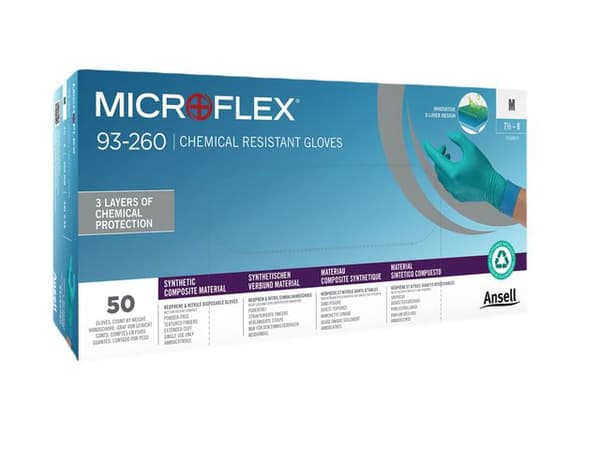 Nitrilhandske MICROFLEX 93-260 XL 50/fp