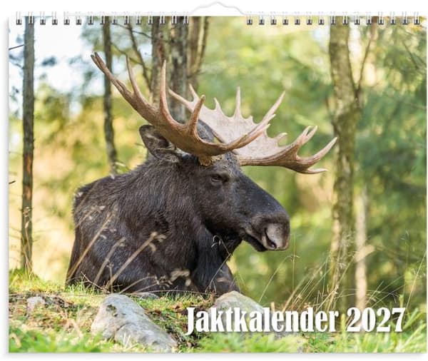 Väggkalender Jaktkalender 2027