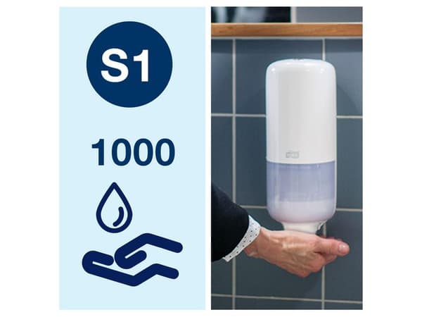 Tvål TORK S1 Pre Extra mild transp. 1L 6st