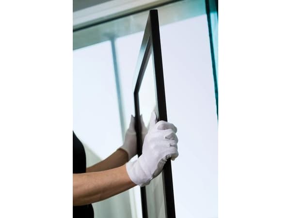 Textilhandske 0450 vit 26cm M 12/fp