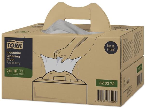 Rengöringsduk TORK W7 Flex. grå 210/fp