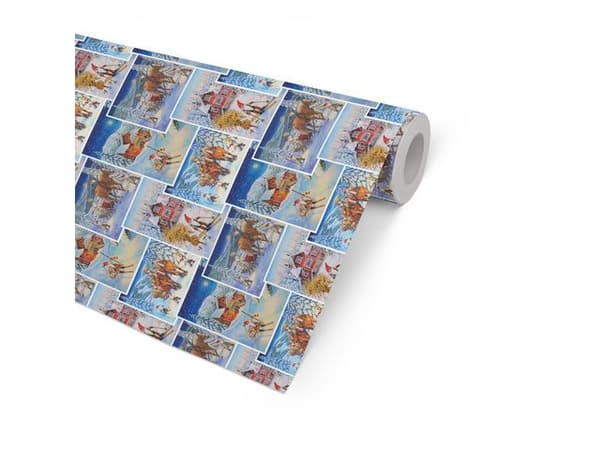 Julpapper Tomtebestyr 57cmx154m