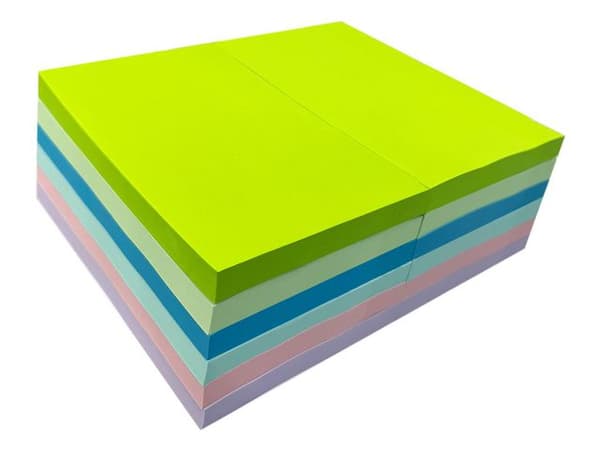 Notes 76x127mm neon 12st