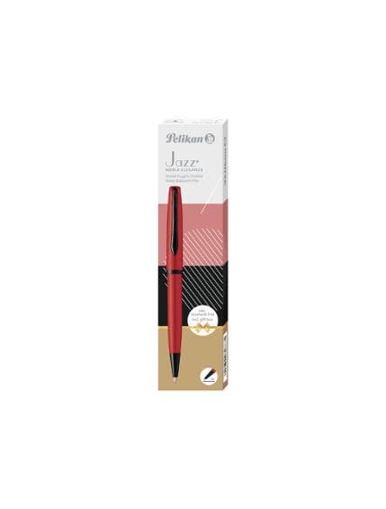 Kulpenna Pelikan Jazz Noble röd 1mm blå