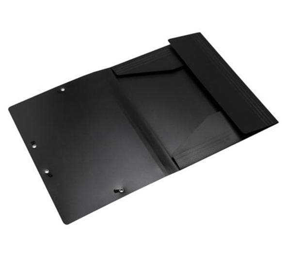 Mapp EXACOMPTA A4 PP rec 3-kl svart 10st