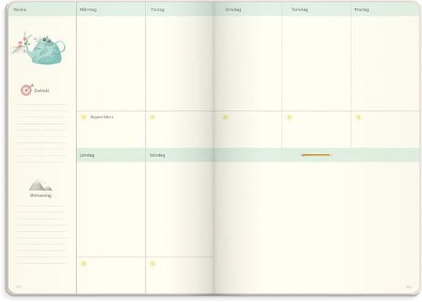 Kalender Dream and do odaterad
