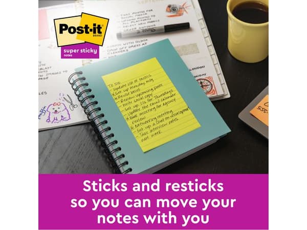 Notes POST-IT SS Meeting Notes 149x98mm 4st