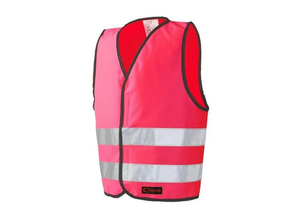 Reflexväst Kardborre fram XXS rosa