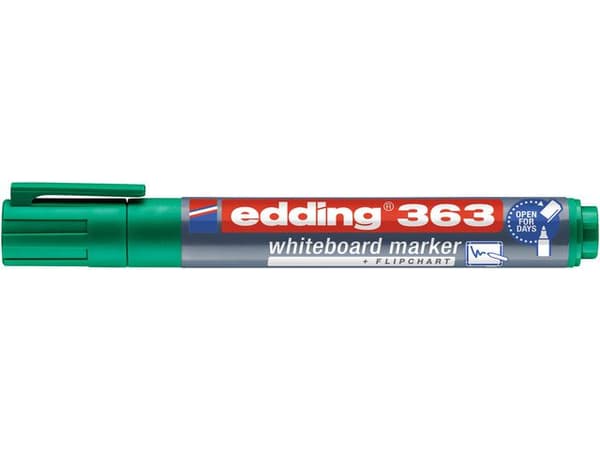 Whiteboardpenna EDDING 363 grön 10st