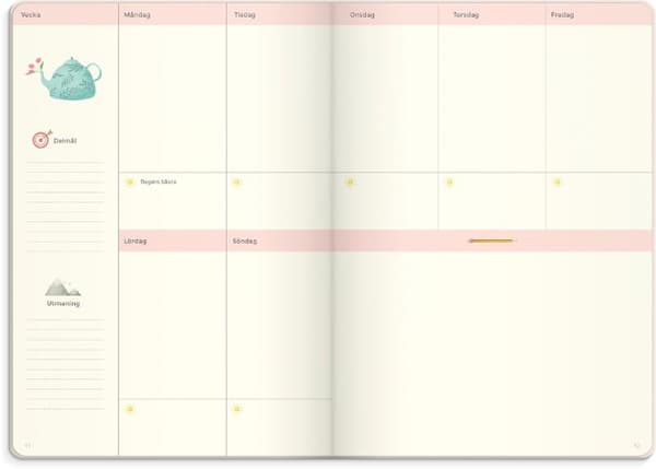 Kalender Dream and do odaterad