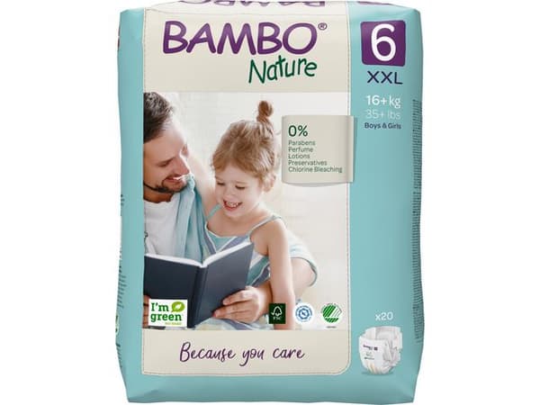 Blöja BAMBO Nature S6 16+kg 20/fp