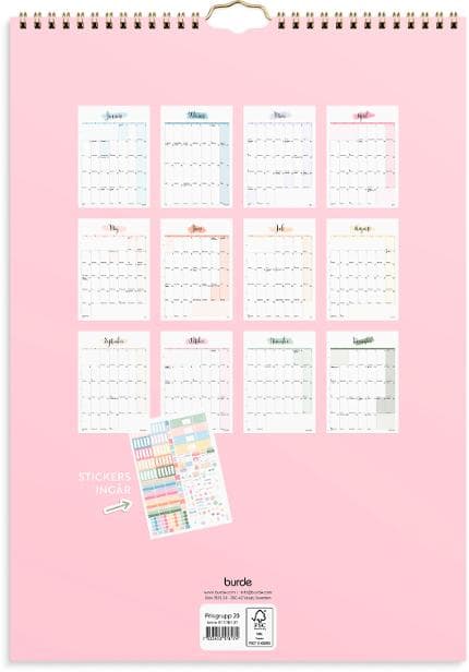 Väggkalender Life Organizer 2027