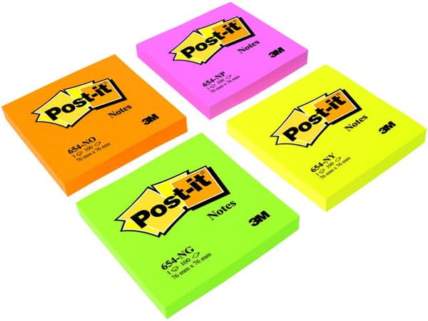 Notes POST-IT 76x76mm orange