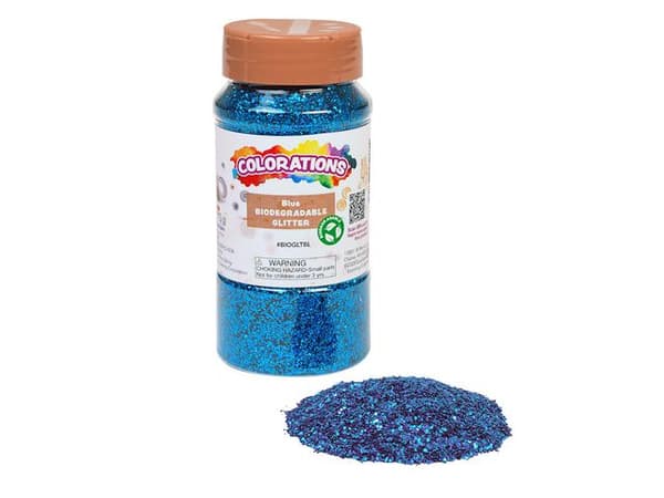 Bioglitter 120gr blå