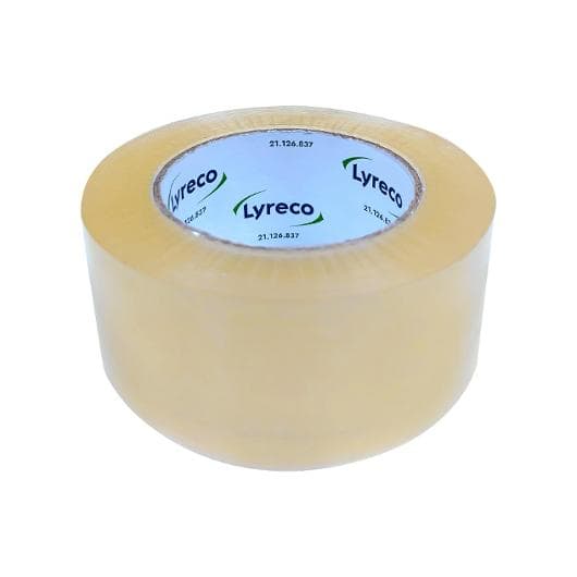 Packtejp LYRECO PP 50mmx100m klar 6st