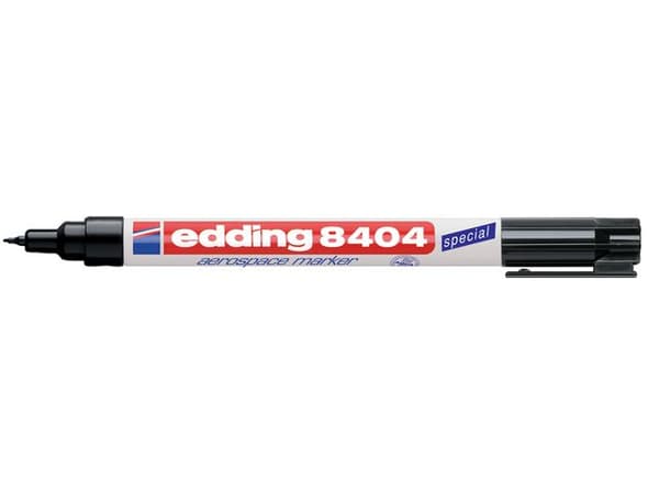 Märkpenna EDDING 8404 svart 10st