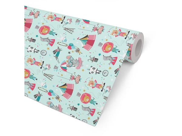 Presentpapper Cirkus 38cmx165m