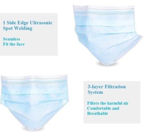 50 - Pack munskydd - ansiktsmask