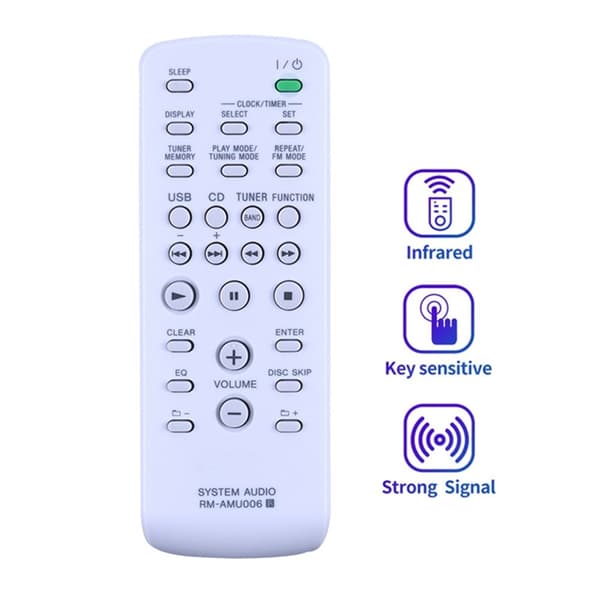 Fjernkontroll utskiftning for RM-AMU006 for Sony Audio System