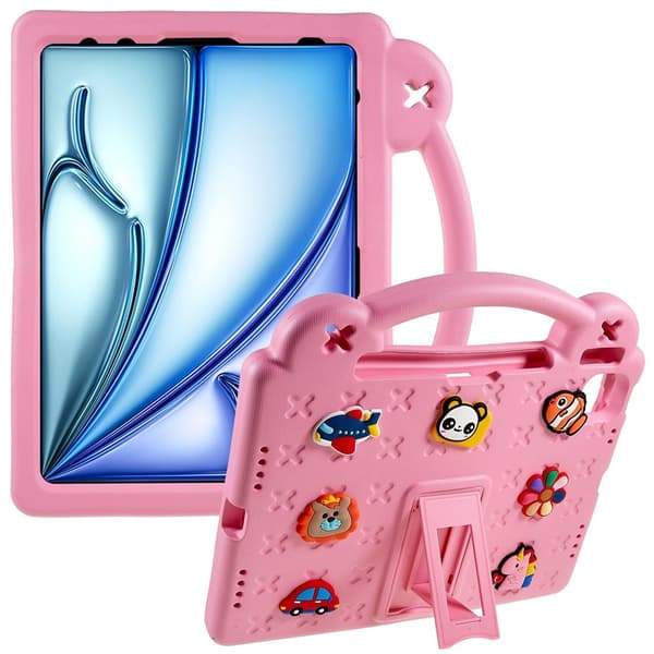 Til iPad Air 11 (2024) EVA Foam Stativdeksel - Rosa