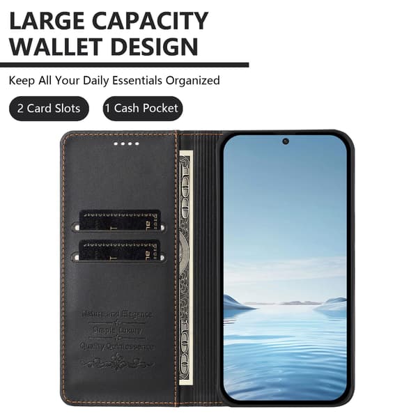 Til Samsung Galaxy S26 Magnetisk Lommebokdeksel