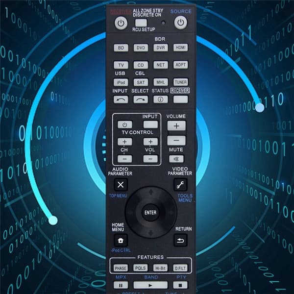 Fjernkontroll Utskiftning for AXD7668 for Pioneer AV-receiver Stereo System
