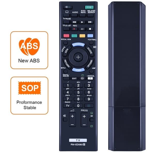 Fjernkontrollerstatning for RM-ED060 For Sony TV