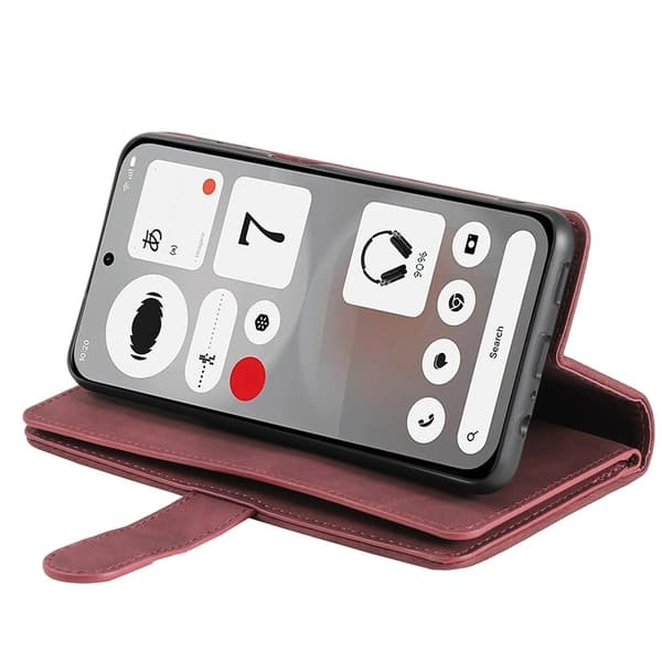 Mobildeksel med kortlommer og håndleddsstropp til Nothing Phone (4b)