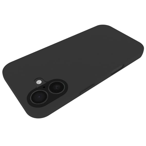 Til iPhone 17 Case TPU Cover Bagside - Sort
