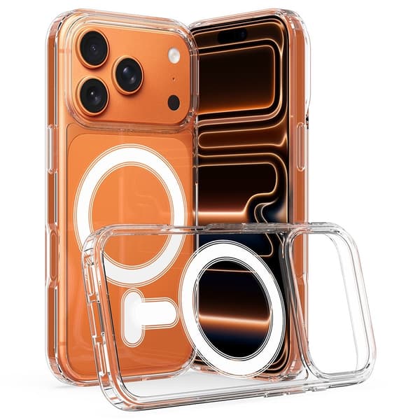 Til iPhone 17 Pro Max Transparent Mobilcover
