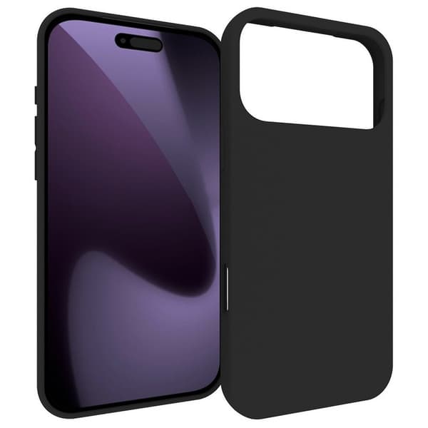 Til iPhone 17 Pro Max Deksel TPU Bakdeksel - Svart