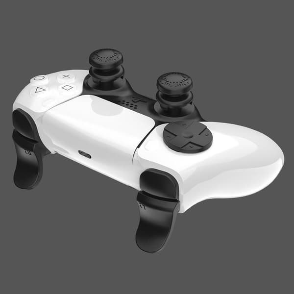 Til Playstation 5 PS5 Controller Tommelfingergreb Sticks L2 R2 Trigger Extender + D - pad - knapsæt