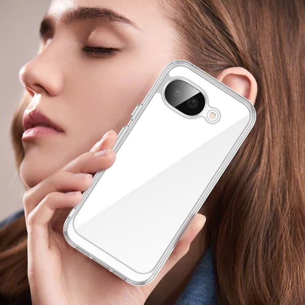 WANLONFENG mobildeksel med skjermbeskytter til Google Pixel 10a
