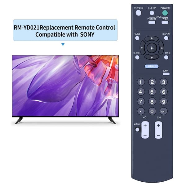 Fjernkontrollerstatning for RM-YD021 For Sony TV