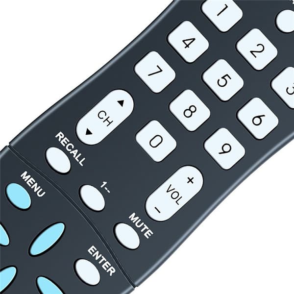 Fjernkontroll utskiftning for GXCC for Sanyo TV